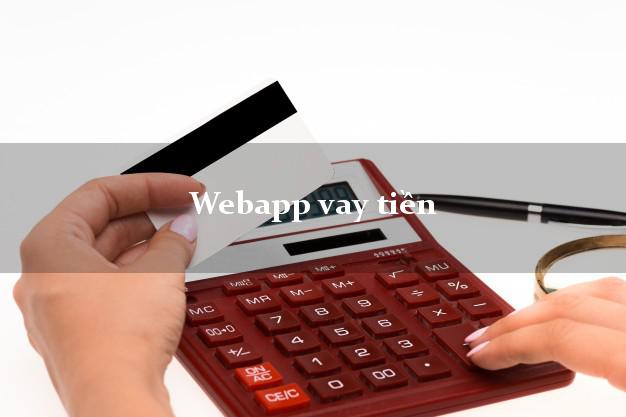 Webappvaytien Webapp vay tiền